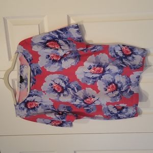 Talbots Lightweight Floral Sweater Top